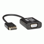 TRIPP LITE P134-06N-VGA-V2 CÂBLE VIDÉO ET ADAPTATEUR 0,15 M DISPLAYPORT VGA (HD15) NOIR