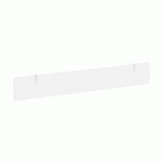 VOILE DE FOND MÉTHACRYLATE L 150 CM POUR BUREAU EDEN L 180 CM BLANC