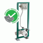 BÂTI-SUPPORT WC AUTOPORTANT POUR CUVETTE SANS BRIDE PAROI COUPE-FEU - P1000 XL DVA PRESTO