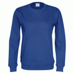 COTTOVER SWEATSHIRT COL ROND HOMME - CERTIFIÉ GOTS BLEU - TAILLE XS