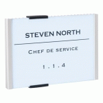 PLAQUE MURALE 11 X 15,5 CM INFO SIGN DURABLE