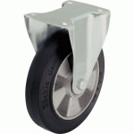 ROUL. FIXE DIAM=180MM F=400KG ROUE ALU BDGE C AOUT.