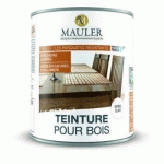 TEINTURE POUR BOIS - NOYER FONCÉ - 1 L MAULER