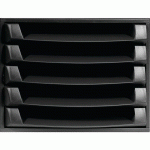 THE BOX OUVERT ECOBLACK NOIR - EXACOMPTA