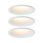 CYMBAL 93419 - SPOT LED ENCASTRABLE - AVEC 3 X 6,5 W - IP44 - INTENSITÉ VARIABLE - BLANC MAT - SPOT PLASTIQUE - 200 - PAULMANN