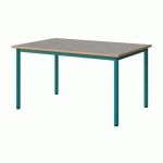TABLE MALIBU 120X80 T4 4P STRA ALAISÉ BÉTON F186/BLEU 5018