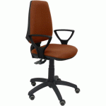 CHAISE ELCHE S BRAS FIXE - ROUE PARQUET - MARRON - PIQUERAS Y CRESPO