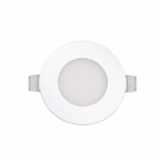 BLANC NEUTRE - ENCASTRABLE LED EXTRA-PLAT - 3W - ROND - D85MM DELITECH BLANC NEUTRE