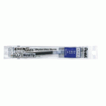 LOT DE 2 - RECHARGE POUR STYLO ROLLER ENERGEL PENTEL POINTE MOYENNE 0,7 MM - BLEU