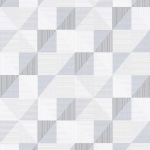 PAPIER PEINT MOTIF GÉOMÉTRIQUE GRIS FONCÉ, GRIS CLAIR ET BLANC TAPISSERIE MODERNE POUR CHAMBRE, CUISINE & PLUS PAPIER PEINT INTISSÉ - BRICOFLOR