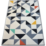 TAPIS SCANDI 18214/763 - TRIANGLES MULTICOLOUR 80X150 CM