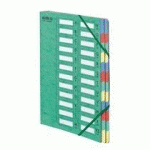 TRIEUR CARTE EXTENDOS À FENÊTRES 24 DIVISIONS VERT