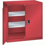 ARMOIRE ROUGE 1000X500X1000 AVEC 2 RAYONS AMO. _ 60.461.070 - LISTA