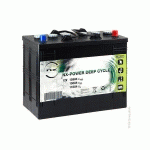 BATTERIE TRACTION POWER DEEP CYCLE DUAL 12V 150AH AUTO - NX