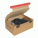 BOITE POSTALE CARTON MODÈLE EXPÉDITION ET RETOUR 38,4 X 29 X 19 CM - LOT DE 10