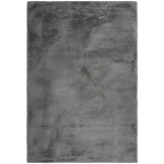 ALLOTAPIS - TAPIS EXTRA DOUX EN POLYESTER UNI RECTANGLE EMOTION GRIS 60X110 - GRIS