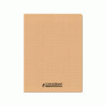 LOT DE 8 - CAHIER CONQUERANT POPLYPROPYLENE INDECHIRABLE ET LAVABLE PAPIER VELIN EXTRA 24X32 CM 96 PAGES SEYES