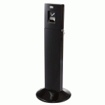 CENDRIER SUR PIED EN ALUMINIUM - METROPOLITAN SMOKERS STATION RUBBERMAID