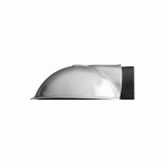 BUTOIR DE PORTE FORME DEMI-CERCLE EN INOX SATINÉ - SÉRIE EZ215 KARCHER DESIGN