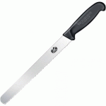 COUTEAU À GÉNOISE DENTÉ PROFESSIONNEL NOIR VICTORINOX - 35 CM