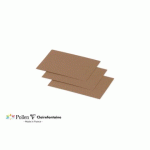 LOT DE 3 - PAQUET DE 25 CARTES SIMPLES POLLEN 70X95MM 210G/M² - KRAFT