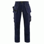 PANTALON DE TRAVAIL ARTISAN FEMME MARINE TAILLE 50 - BLAKLADER