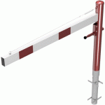 BARRIÈRE PIVOTANTE RENFORT À BÉTONNER POUR CADENAS - 1500MM - SCHAKE