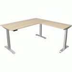 BUREAU ASSIS/DEBOUT MOVE4L180XP80XH64-129 AJOUT 100X60CMÉRABLE - KERKMANN