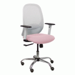 CHAISE DE BUREAU CILANCO BLANCHE - ROSE