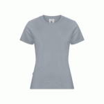 COTTOVER T-SHIRT COL ROND FEMME - CERTIFIÉ GOTS BLEU BRUMEUX - TAILLE XL