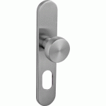 ENSEMBLE LINOX SUR GRANDES PLAQUES SGN2 - ADAPTÉ A2P** - PALIÈRE + BÉQUILLE MAIN DROITE VACHETTE ASSA ABLOY