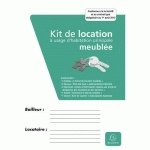 KIT DE LOCATION MEUBLÉE - EXACOMPTA