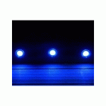 KIT SPOTS LED RGB ENCASTRABLES RONDS EXTRA-PLATS