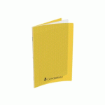LOT DE 2 - CAHIER CONQUERANT POPLYPROPYLENE INDECHIRABLE ET LAVABLE PAPIER VELIN EXTRA 24X32 CM 192 PAGES SEYES