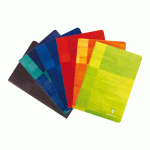 LOT DE 5 - CAHIER PIQUÉ CLAIREFONTAINE METRIC A4 21 X 29,7 CM GRANDS CARREAUX 48 PAGES