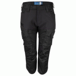 PROJOB 2556 PANTALON 3/4 STRETCH FEMME NOIR - TAILLE 50