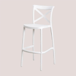 SKLUM - TABOURET HAUT OTAX BLANC ↑75 CM - BLANC ↑75 CM