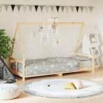 CADRE DE LIT POUR ENFANTS 80X200 CM BOIS DE PIN MASSIF