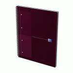 CAHIER NOTEBOOK OXFORD INTERNATIONAL 222X295 Q5/5 ROUGE