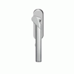 POIGNÉE DE FENÊTRE TARLIGHT F384 -VERROUILLABLE AVEC CLÉ -NICKEL SATINÉ -MAIN GAUCHE KARCHER DESIGN