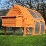 POULAILLER EN BOIS POUR JARDIN 2/5 POULES 172X76X102 CM-MODELE 126 GRANDE POULE