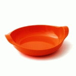 ASSIETTE CREUSE TOBOGGAN MÉLAMINE ORANGE