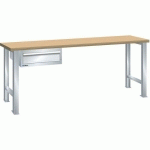 ÉTABLIS GRIS CLAIR 2000X800X850 CAP. 500KG ET 1 TIR. 75KG - LISTA