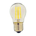 AMPOULE À FILAMENT LED 4W G45 E27 FIL BLANC CHAUD 2700K AMPOULE LED À FILAMENT E27 - JANDEI