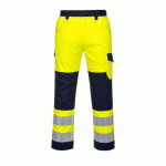 PORTWEST MV46 PANTALON MODAFLAME HAUTE-VISIBILITÉ JAUNE/MARINE - TAILLE M - STANDARD