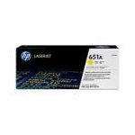 TONER JAUNE HP POUR LASERJET ENTERPRISE 700 COLOR MFP M775Z/DN/F .... (651A)