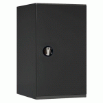 ARMOIRE BASSE 500 X 580 X HT 1000 ANTHRACITE/ ANTHRACITE 7016 - ANJOU TOLERIE
