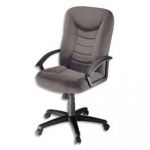 FAUTEUIL DIRECTION STANDING GRIS TISSU MICROFIBRA 47491