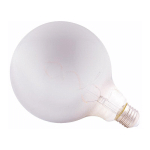 AMPOULE LED E27 4W 380LM 2000ºK FILAMENT G125 40.000H [WR-G125-4W-R-SG]