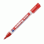 MARQUEUR PERMANENT EDDING - EXTRA-FIN 1MM - ROUGE - LOT DE 2